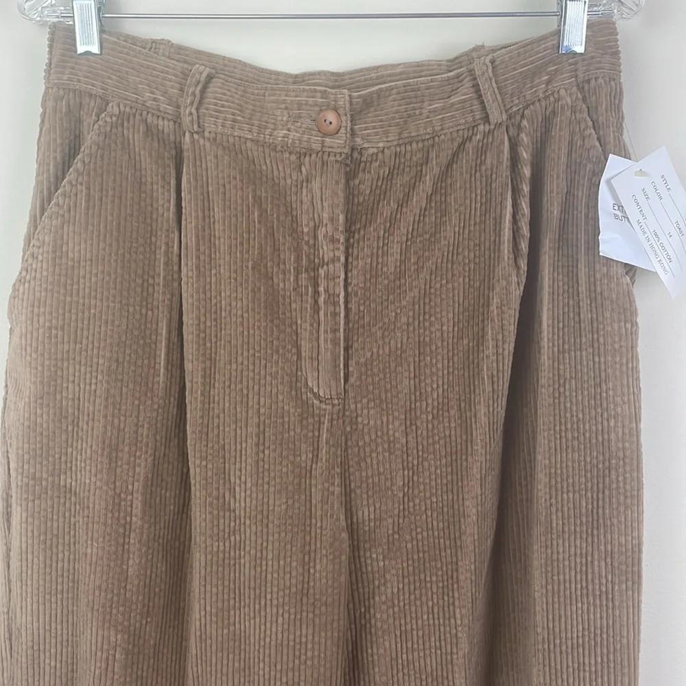 Deadstock Vintage J.Jill High Waist Corduroy Pants